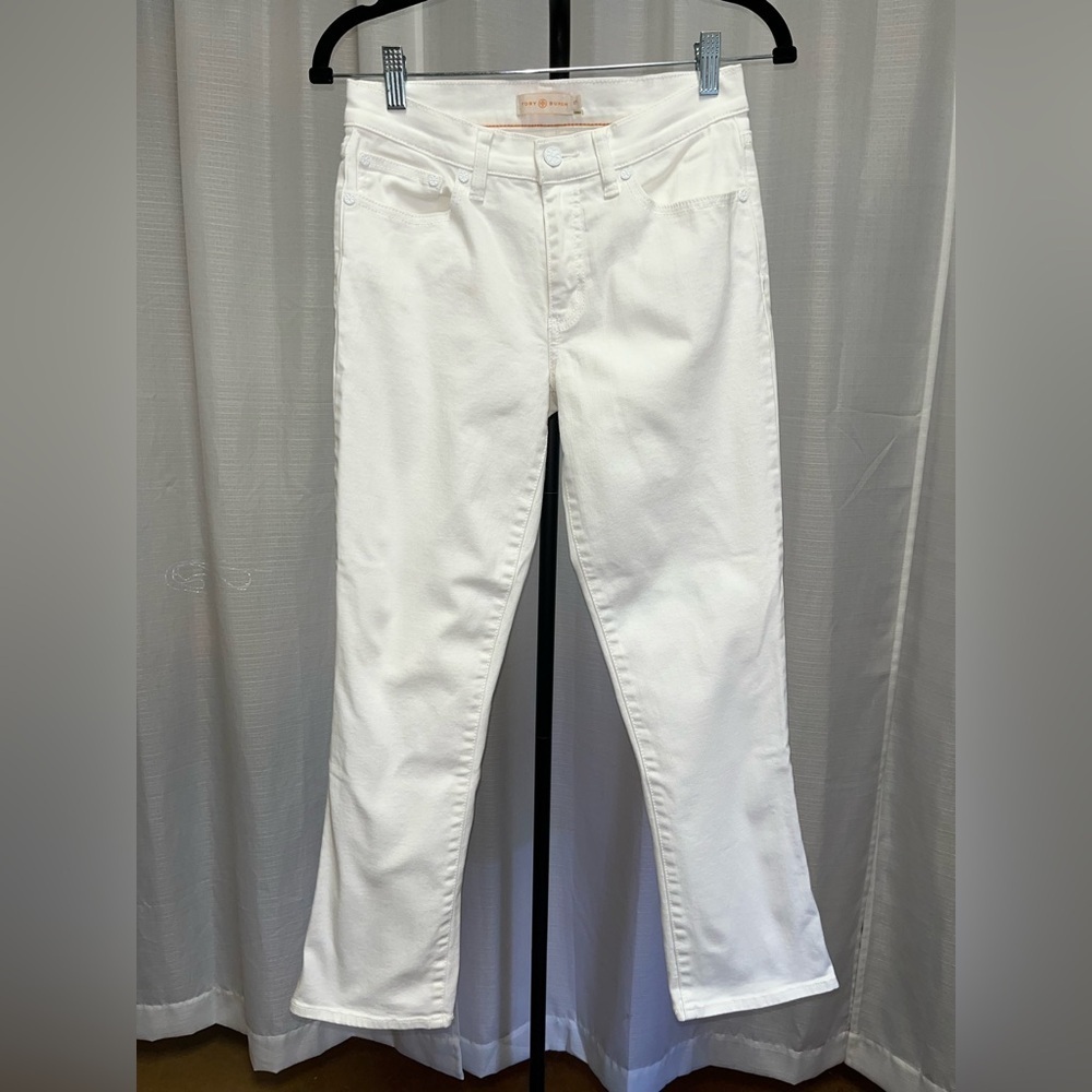 Tory Burch White Jeans style 10151250 | size 27